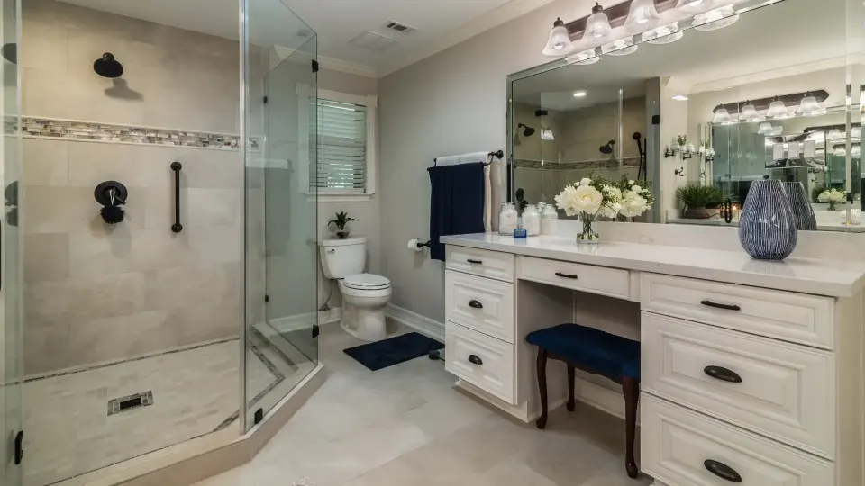 Bathroom remodeling project