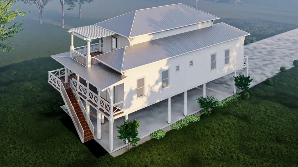 Custom home construction project