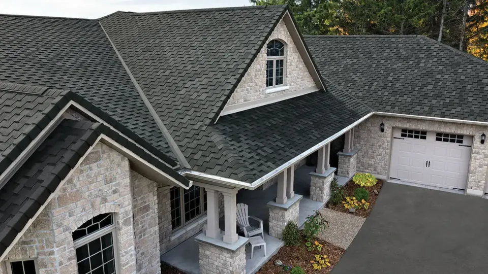 New roof installed by Maverick Remodeling